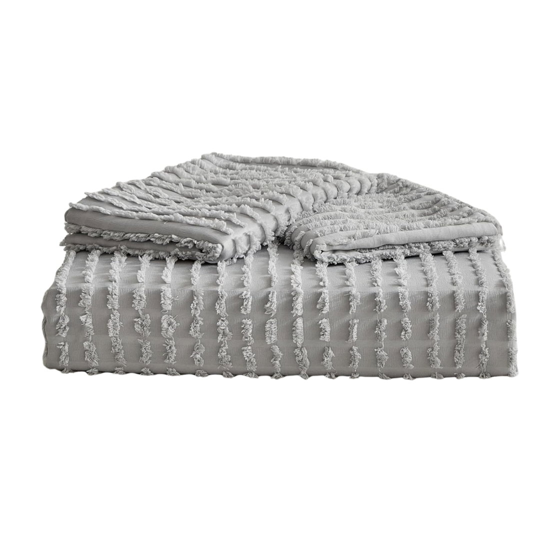 Cover duvet gris textura