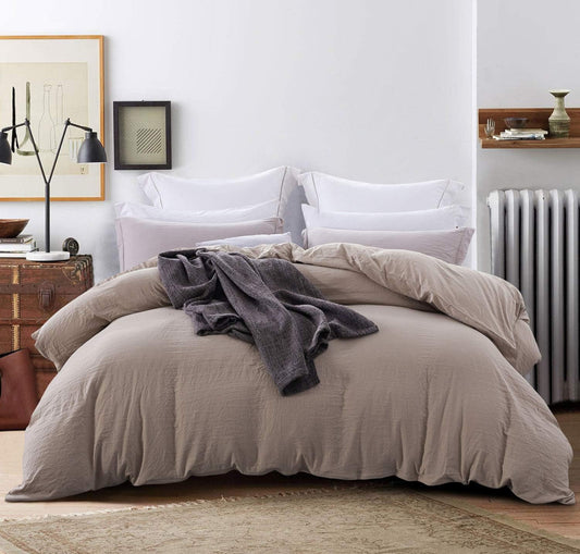 Cover duvet kaki