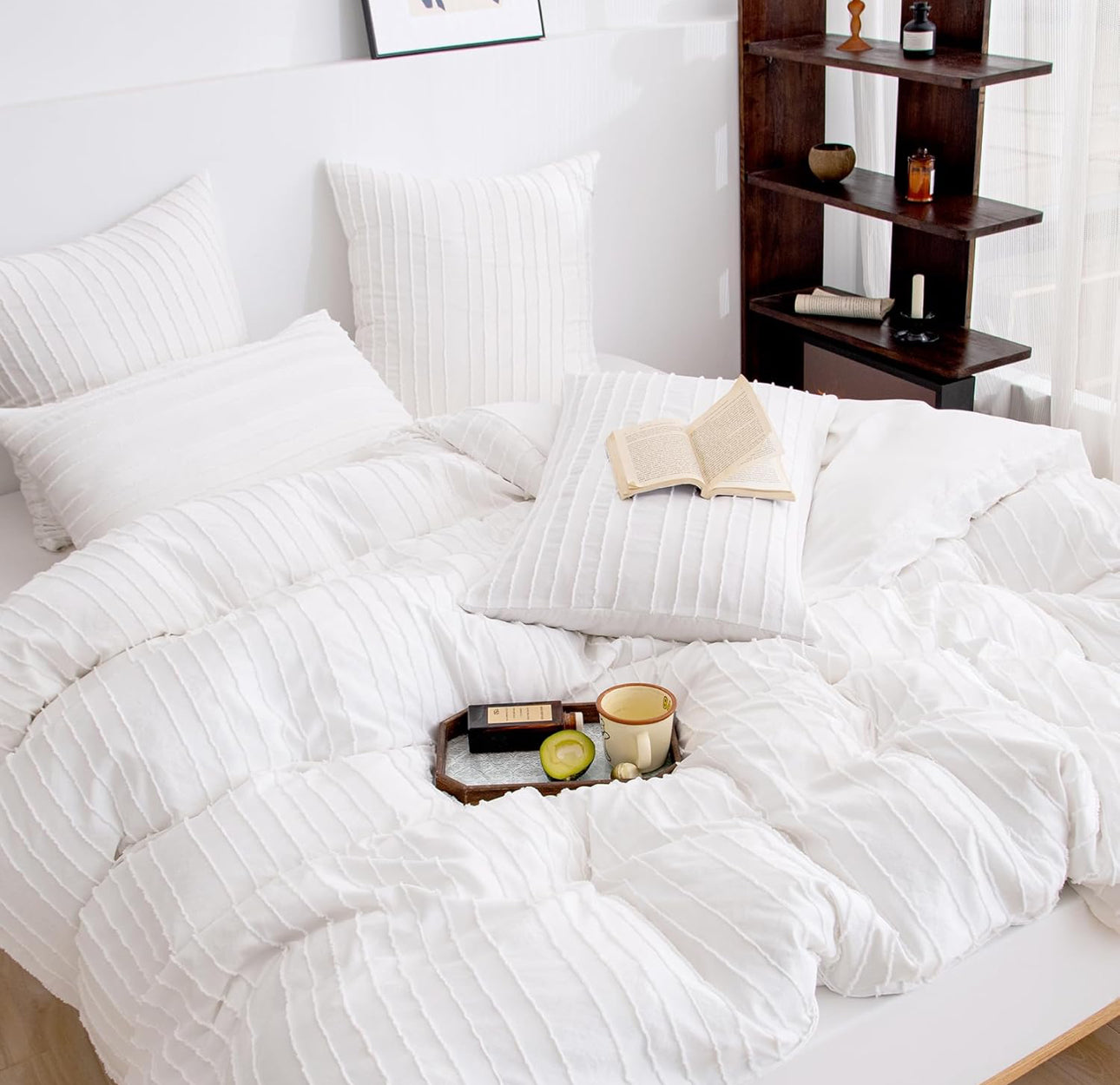 Cover blanco líneas