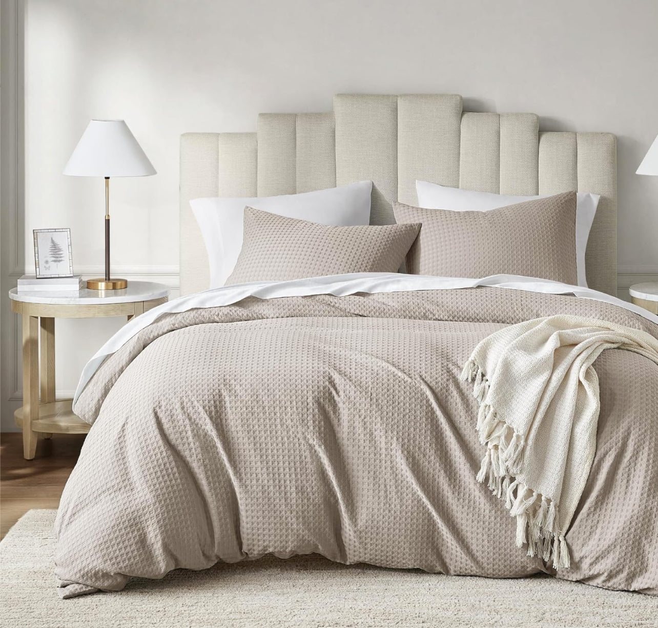 Cover duvet gofre