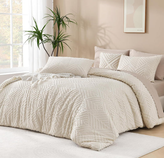 Edredón King zigzag