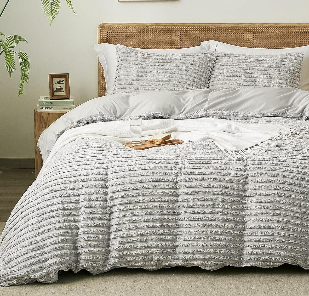 Cover duvet peluche Queen