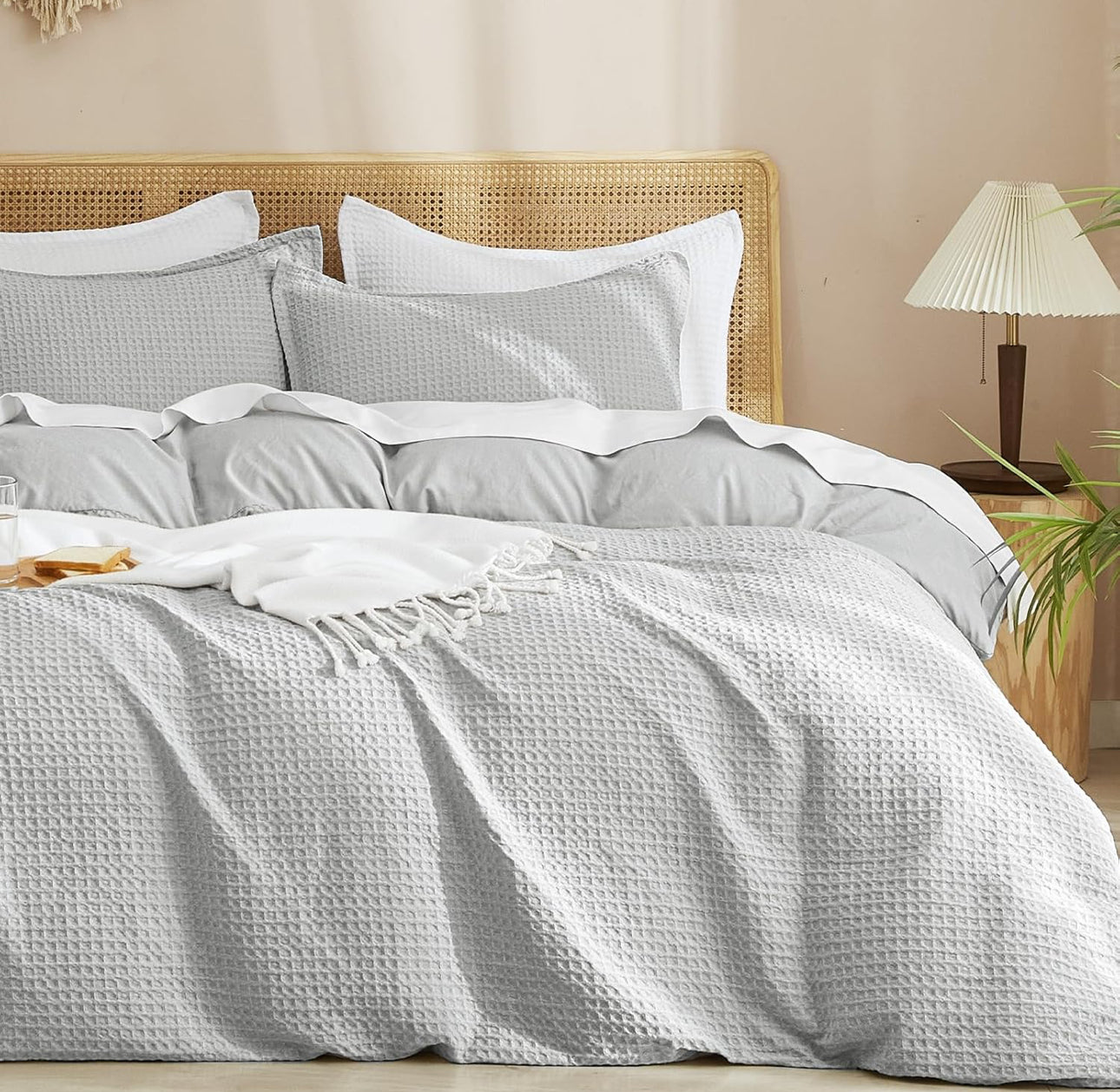 Cover wafle gris